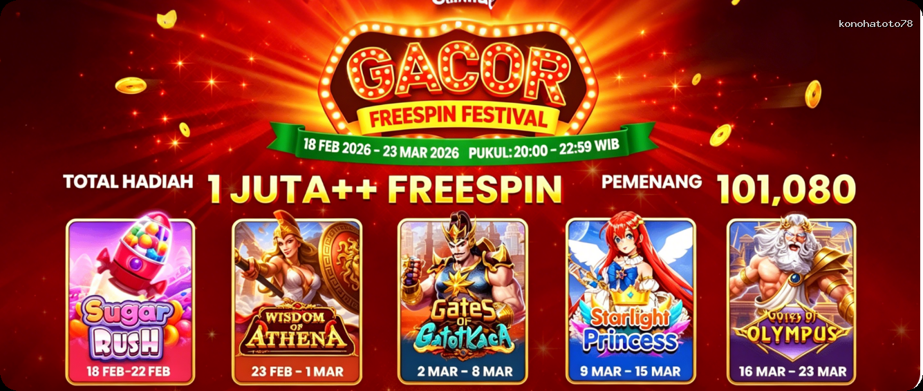 Login konohatoto78 Sekarang Bonus Melimpah